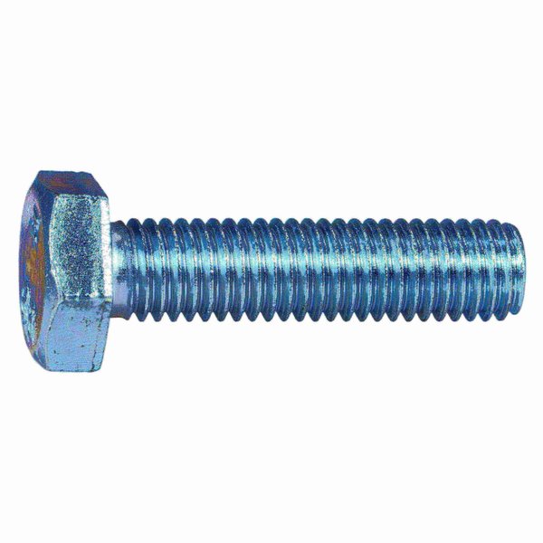 Midwest Fastener Class 8.8, M10-1.50 Hex Head Cap Screw, Zinc Plated Steel, 40 mm L, 8 PK 73326